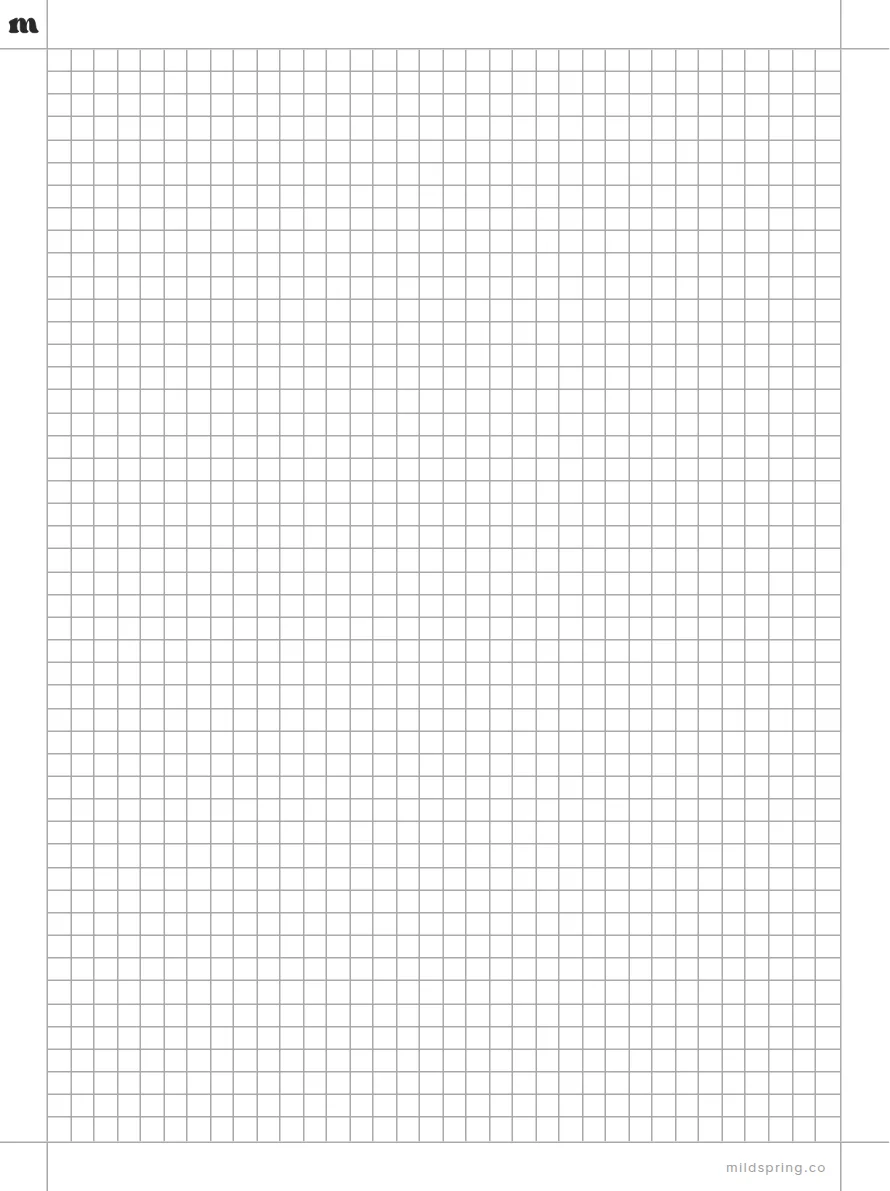 Small Grid template page preview