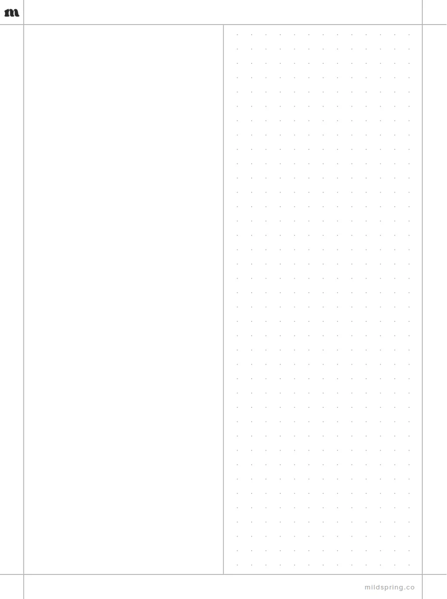 Split Page: Dots Right template page preview
